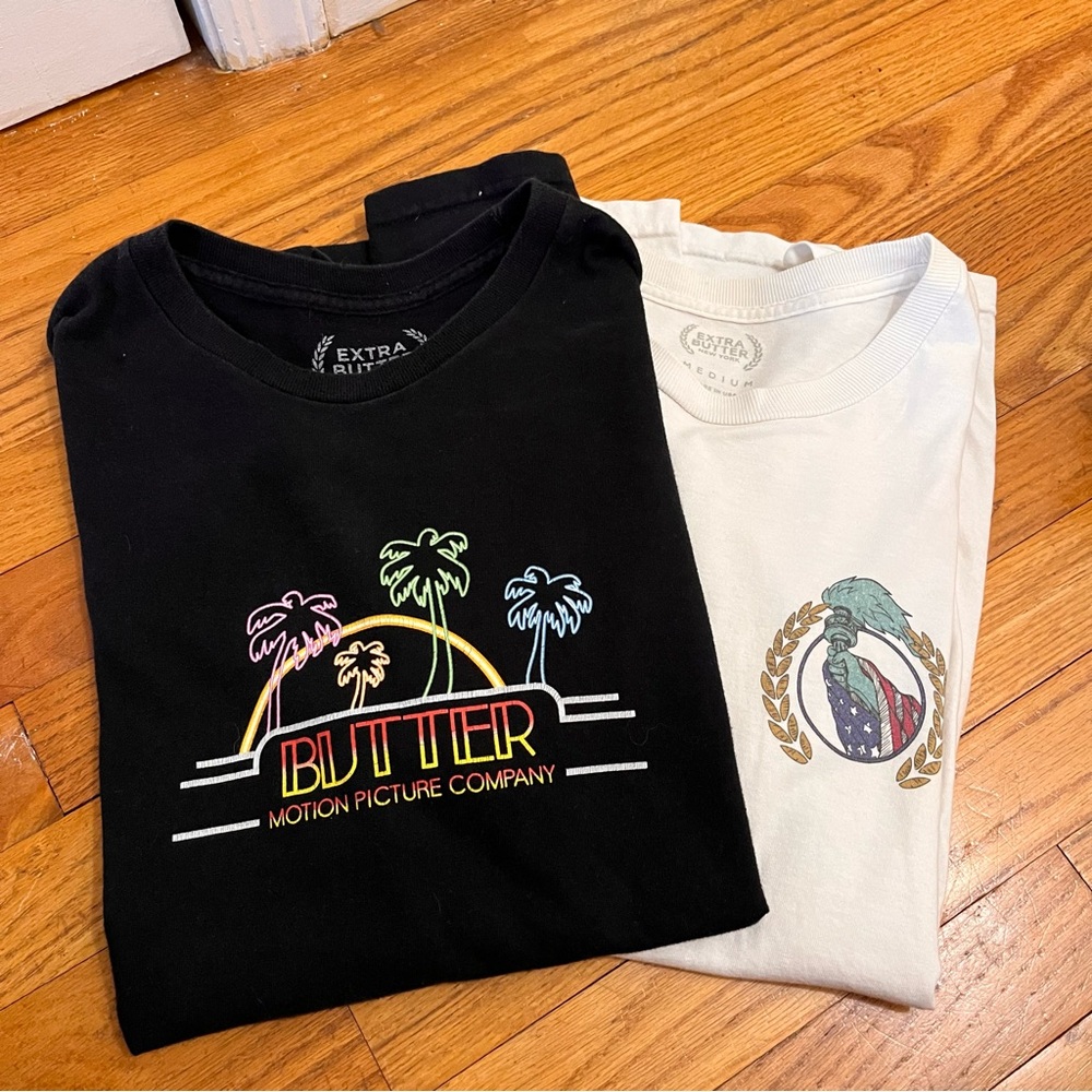 BUNDLE Extra Butter New York T-shirts Medium